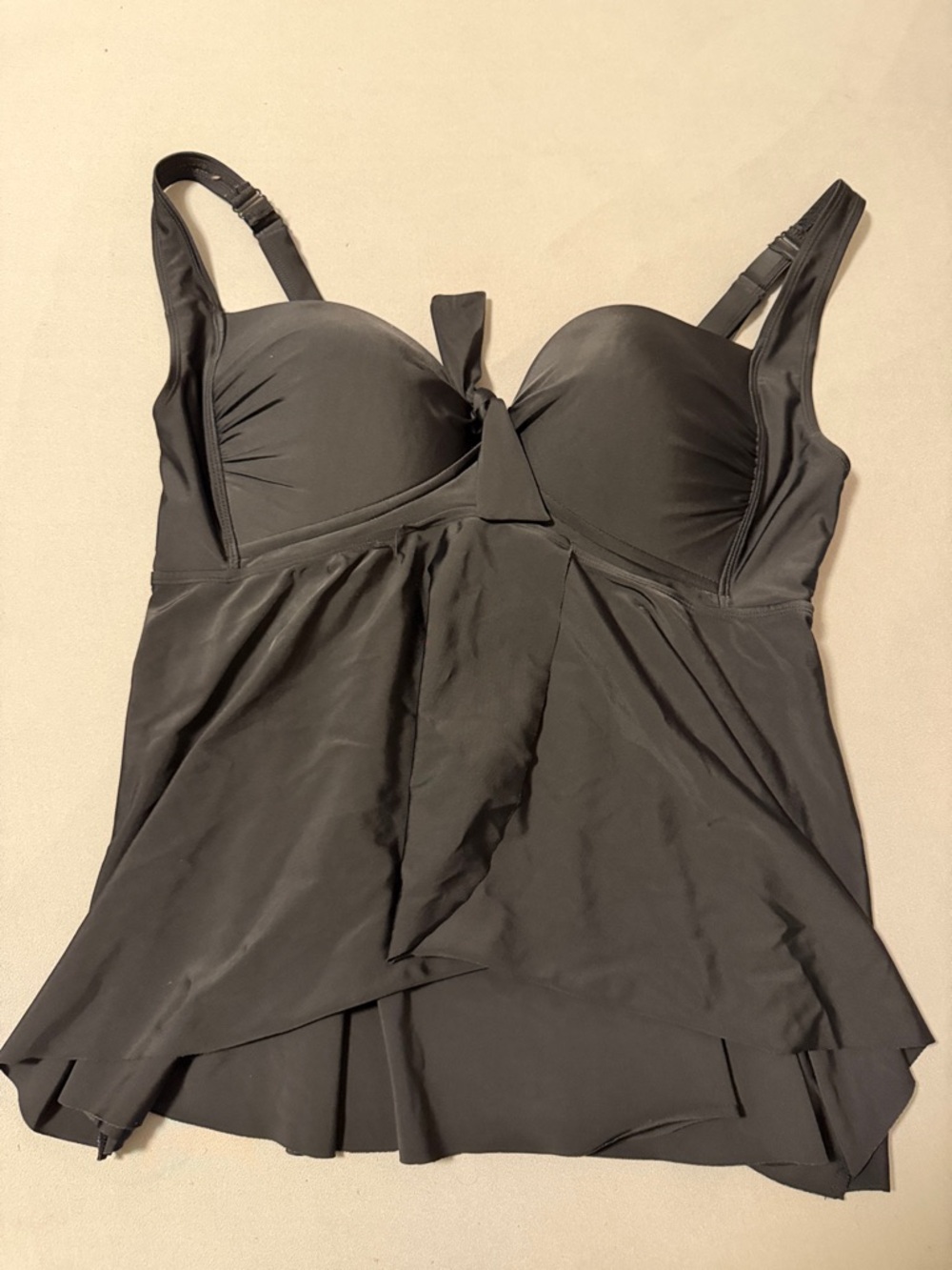 torrid Black Tankini Swim Top